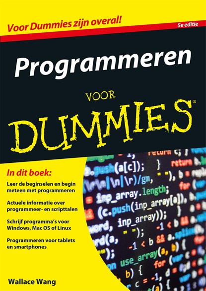 Programmeren voor Dummies, Wallace Wang - Ebook EPUB - 9789045352565