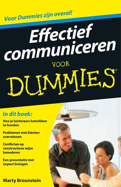 Effectief communiceren voor Dummies, Marty Broustein - Ebook - 9789045352848