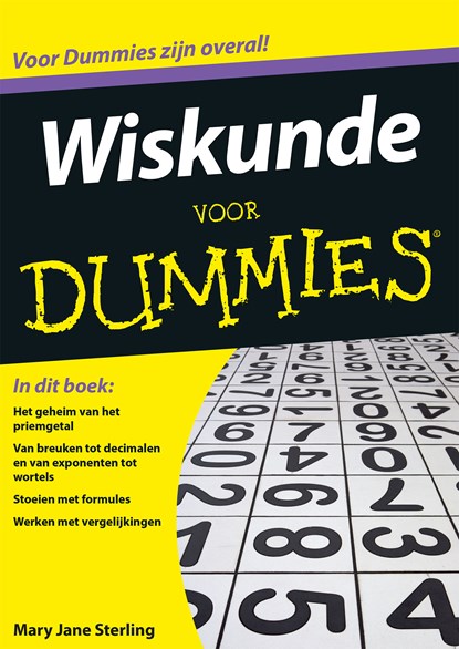 Wiskunde voor Dummies, Mary Jane Sterling - Ebook EPUB - 9789045352992