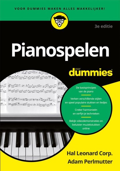 Pianospelen voor dummies, Adam Perlmutter - Paperback - 9789045353272