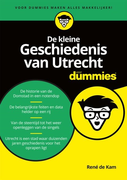 De kleine geschiedenis van Utrecht voor dummies, René de Kam - Paperback - 9789045353357