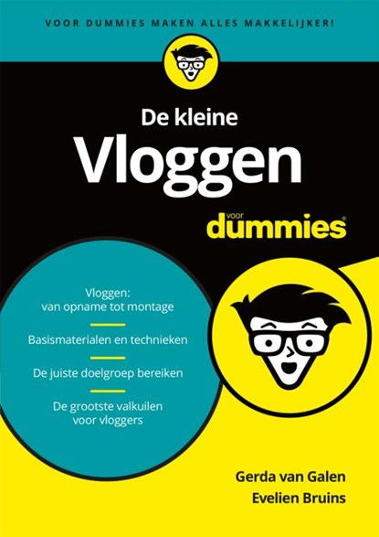 De kleine vloggen voor dummies, Gerda van Galen ; Evelien Bruins - Paperback - 9789045353777