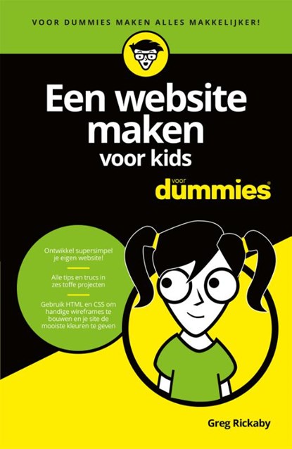 Een website maken voor kids voor Dummies, Greg Rickaby - Paperback - 9789045353883