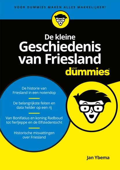 De kleine geschiedenis van Friesland voor dummies, Jan Ybema - Paperback - 9789045354033