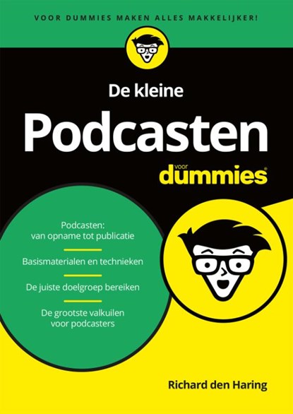 De kleine Podcasten voor Dummies, Richard den Haring - Paperback - 9789045355511