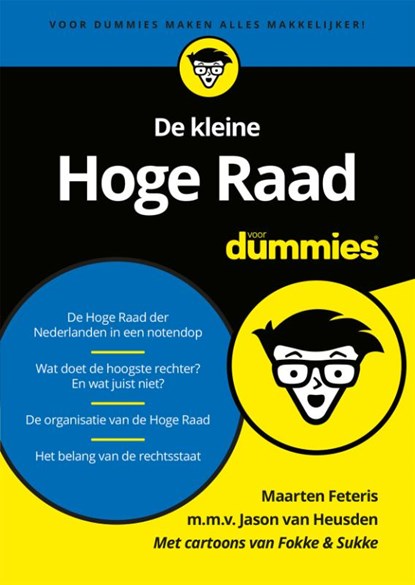 De kleine Hoge Raad voor Dummies, Maarten Feteris ; Jason van Heusden - Paperback - 9789045355887