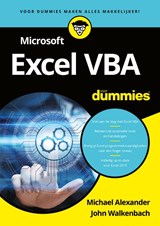 Microsoft Excel VBA voor Dummies - Michael Alexander ; John Walkenbach - 9789045356167