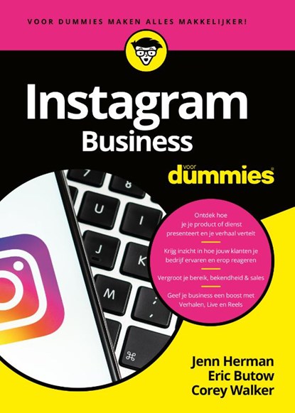 Instagram Business voor Dummies, Jenn Herman ; Eric Butow ; Corey Walker - Paperback - 9789045357362