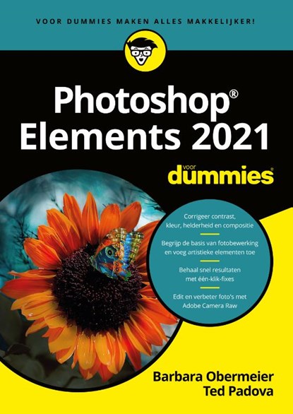 Photoshop Elements 2021 voor dummies, Barbara Obermeier ; Ted Padova - Paperback - 9789045357539
