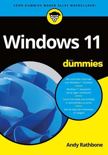 Windows 11 voor Dummies, Andy Rathbone - Paperback - 9789045357836