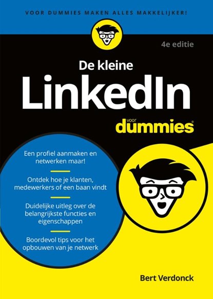 De kleine LinkedIn voor Dummies, Bert Verdonck - Paperback - 9789045357867