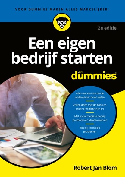 Een eigen bedrijf starten voor Dummies, 2e editie, Robert Jan Blom - Paperback - 9789045358017