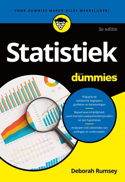 Statistiek voor Dummies, Deborah J. Rumsey - Paperback - 9789045358048