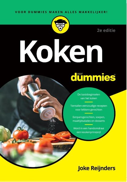 Koken voor Dummies 2e editie, Joke Reijnders - Paperback - 9789045358581