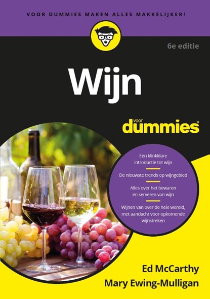 Wijn voor Dummies, Ed McCarthy ; Mary Ewing-Mulligan - Paperback - 9789045358833