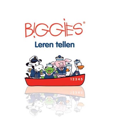 Biggies- Leren tellen, niet bekend - Gebonden - 9789045415437