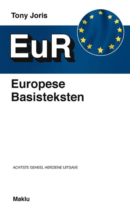 Europese basisteksten, Tony Joris - Paperback - 9789046607817