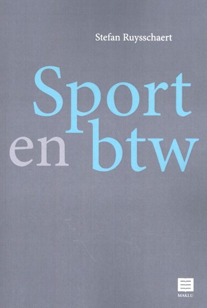 Sport en BTW, Stefan Ruysschaert - Paperback - 9789046609408