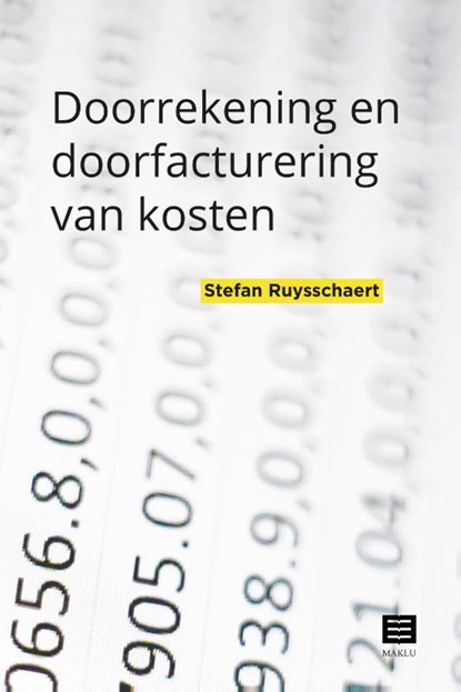 Doorrekening en doorfacturering van kosten, Stefan Ruysschaert - Paperback - 9789046610701
