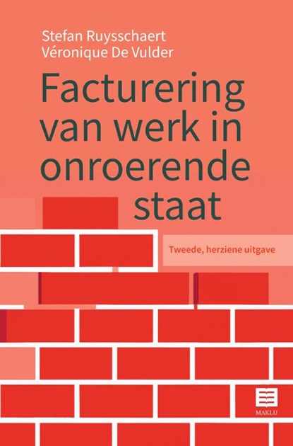 Facturering van werk in onroerende staat, Stefan Ruysschaert ; Véronique De Vulder - Paperback - 9789046612293