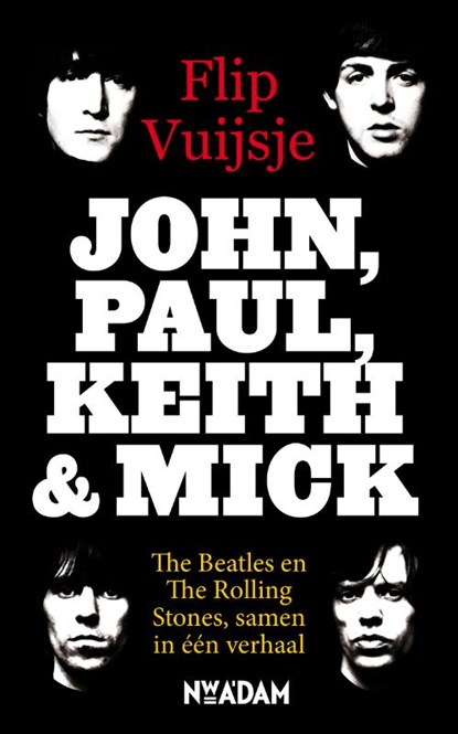 John, Paul, Keith & Mick, Flip Vuijsje - Paperback - 9789046813003