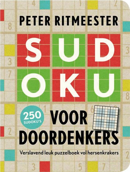 Sudoku voor doordenkers, Peter Ritmeester - Gebonden - 9789046815953
