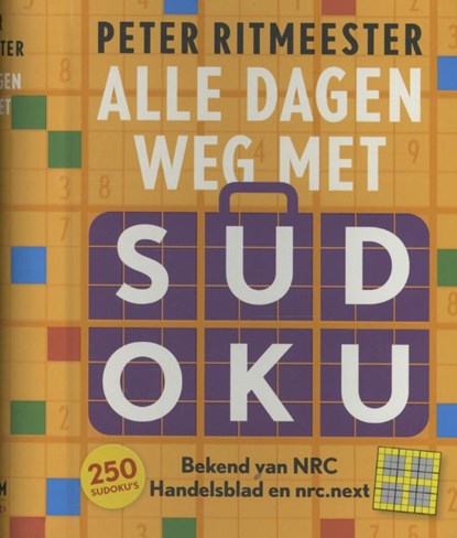 Alle dagen weg met sudoku, Peter Ritmeester - Gebonden - 9789046817322