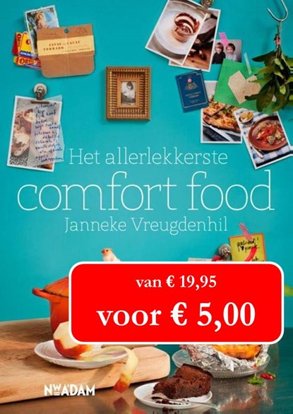 Het allerlekkerste comfort food, Janneke Vreugdenhil - Paperback - 9789046818749
