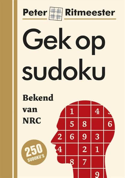 Gek op sudoku, Peter Ritmeester - Gebonden - 9789046821114