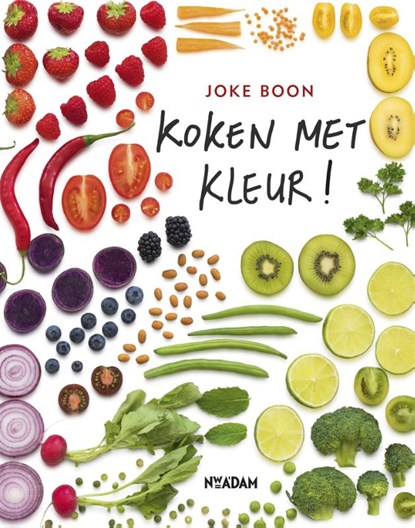 Koken met kleur!, Joke Boon - Gebonden - 9789046823590