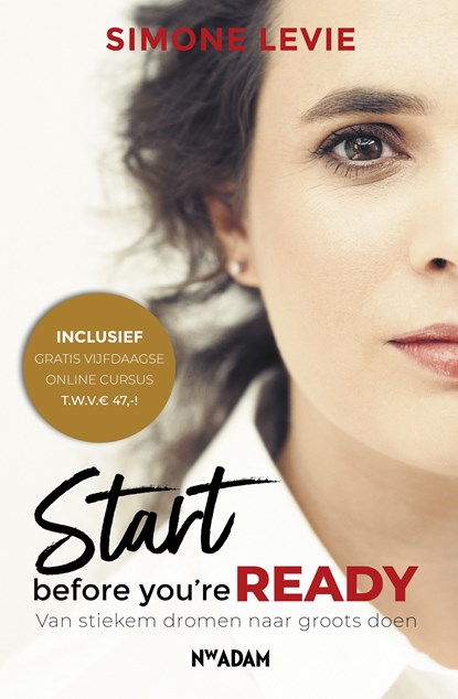 Start before you're ready, Simone Levie - Luisterboek MP3 - 9789046826768