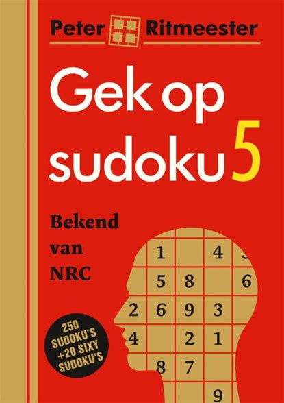 Gek op sudoku 5, Peter Ritmeester - Gebonden - 9789046827857