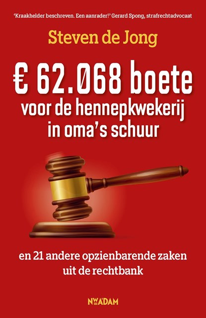 € 62.068 boete voor de hennepkwekerij in oma's schuur, Steven de Jong - Ebook - 9789046828014