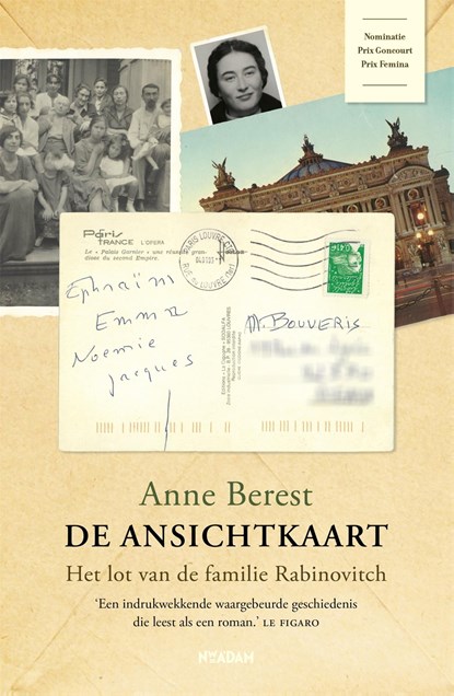De ansichtkaart, Anne Berest - Ebook - 9789046830055
