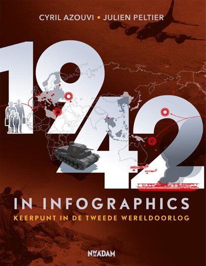 1942 in infographics, Cyril Azouvi ; Julian Peltier - Paperback - 9789046830291