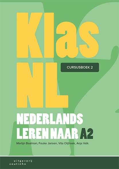 KlasNL - Nederlands leren naar A2 - cursusboek 2, Martijn Baalman ; Fouke Jansen ; Vita Olijhoek ; Anja Valk - Paperback - 9789046908020