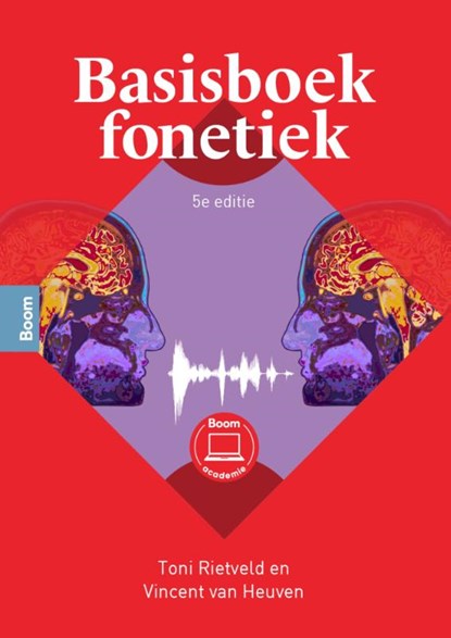 Basisboek fonetiek, Toni Rietveld ; Vincent van Heuven - Paperback - 9789046908969