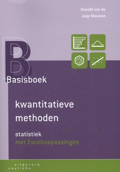 Basisboek kwantitatieve methoden, Donald van As ; Jaap Klouwen - Ebook Adobe PDF - 9789046961438