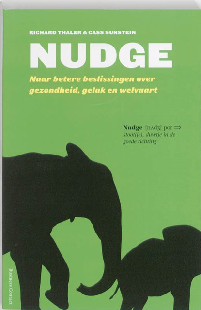 Nudge, Richard Thaler ; Cass Sunstein - Paperback - 9789047001263