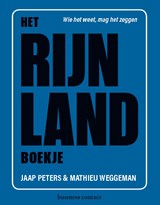 Het Rijnland-boekje - Jaap Peters ; Mathieu Weggeman - 9789047002574