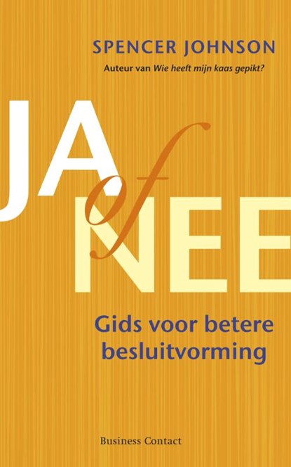 Ja of nee, JOHNSON, S. - Gebonden - 9789047003489