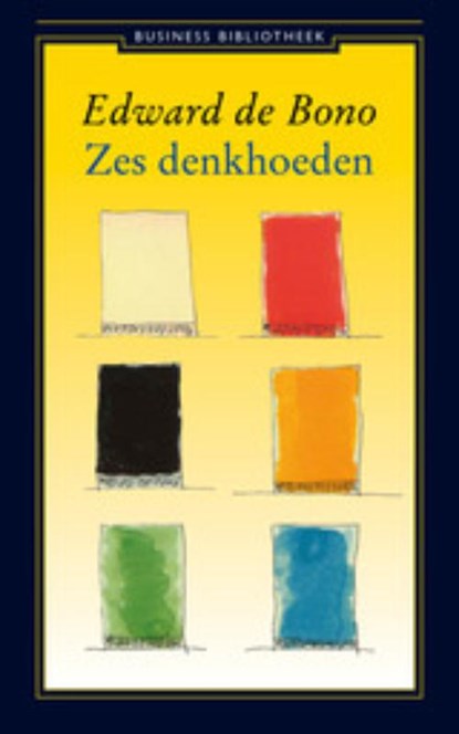 Zes denkhoeden, Edward de Bono - Paperback - 9789047004097