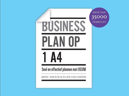 Businessplan op 1 A4, Marc van Eck ; Ellen Leenhouts - Ebook - 9789047008422