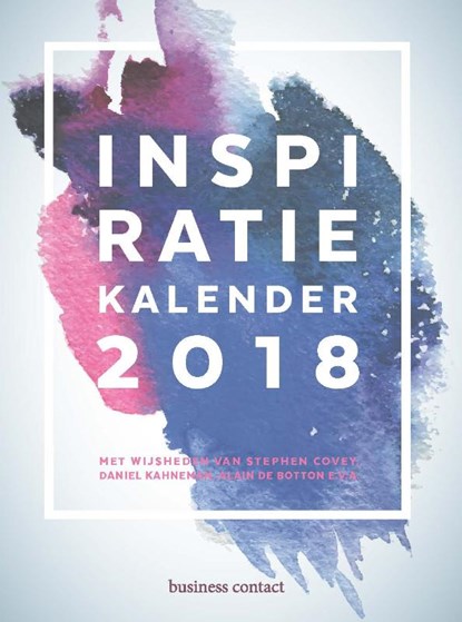Inspiratiekalender 2018, (red.) - Paperback - 9789047010395
