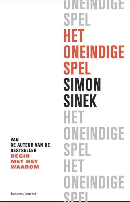 Het oneindige spel, Simon Sinek - Paperback - 9789047012153