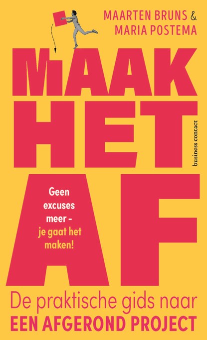 Maak het af, Maarten Bruns ; Maria Postema - Paperback - 9789047016175