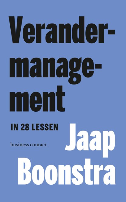 Verandermanagement in 28 lessen, Jaap Boonstra - Paperback - 9789047017097