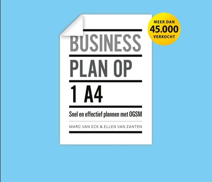 Businessplan op 1 A4, Marc van Eck ; Ellen Leenhouts - Ebook - 9789047019190