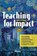 Teaching for Impact, Hedwig van Rossum - Gebonden - 9789047301837