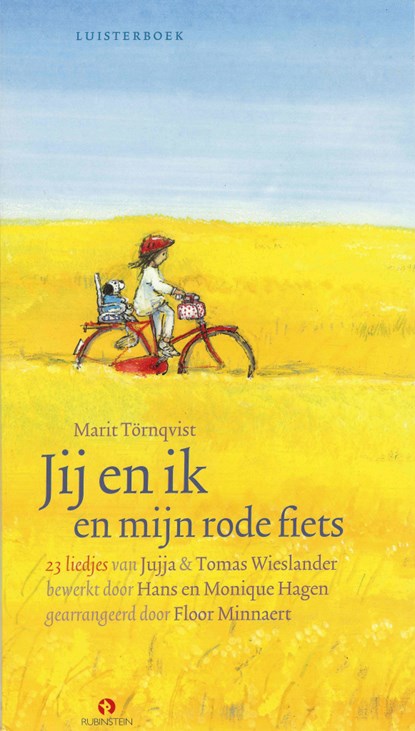 Jij en ik en mijn rode fiets, Jujja Wieslander ; Tomas Wieslander ; Hans Hagen ; Monique Hagen - Luisterboek MP3 - 9789047610595